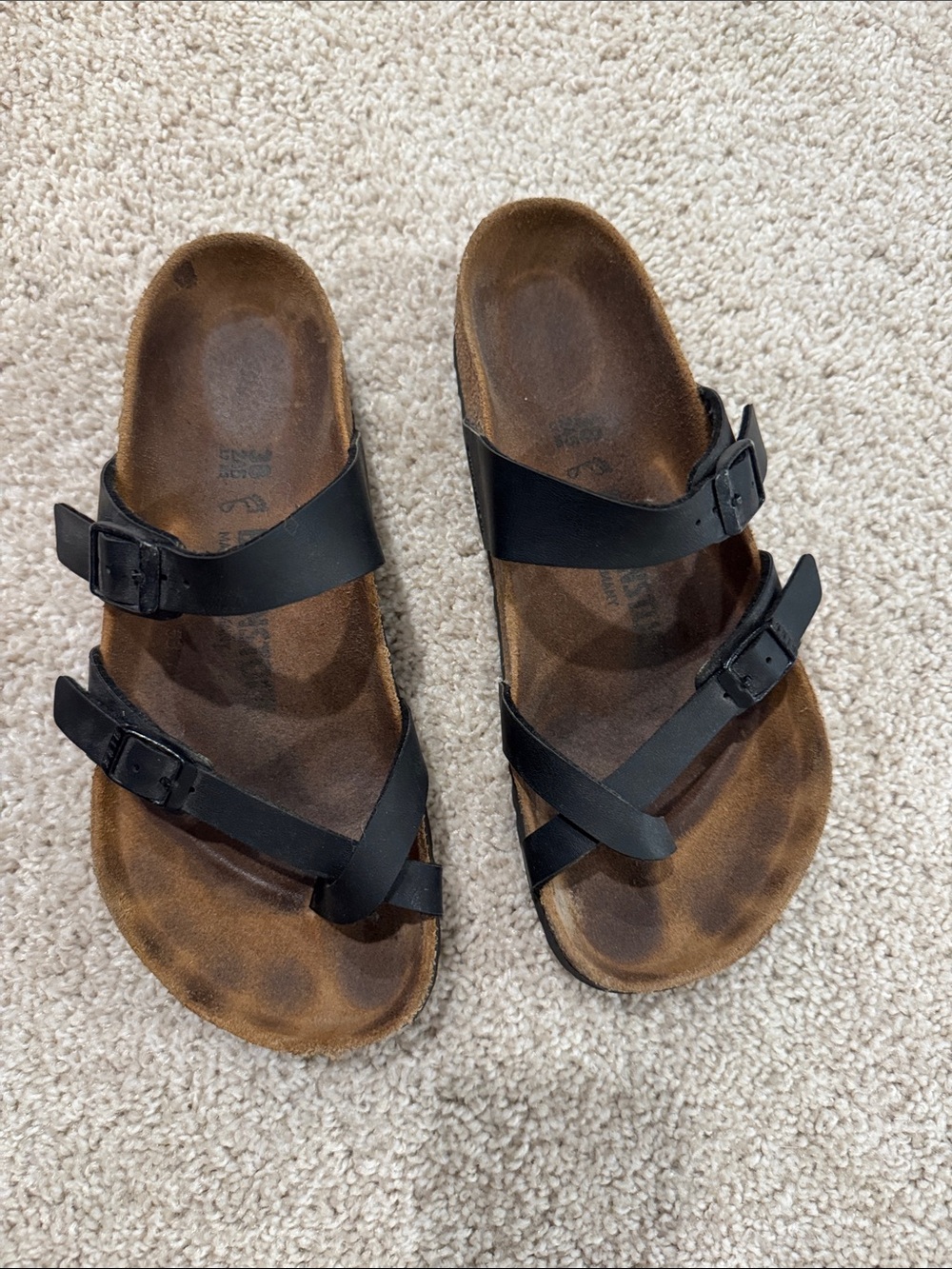 Women’s Black Birkenstock sandals
